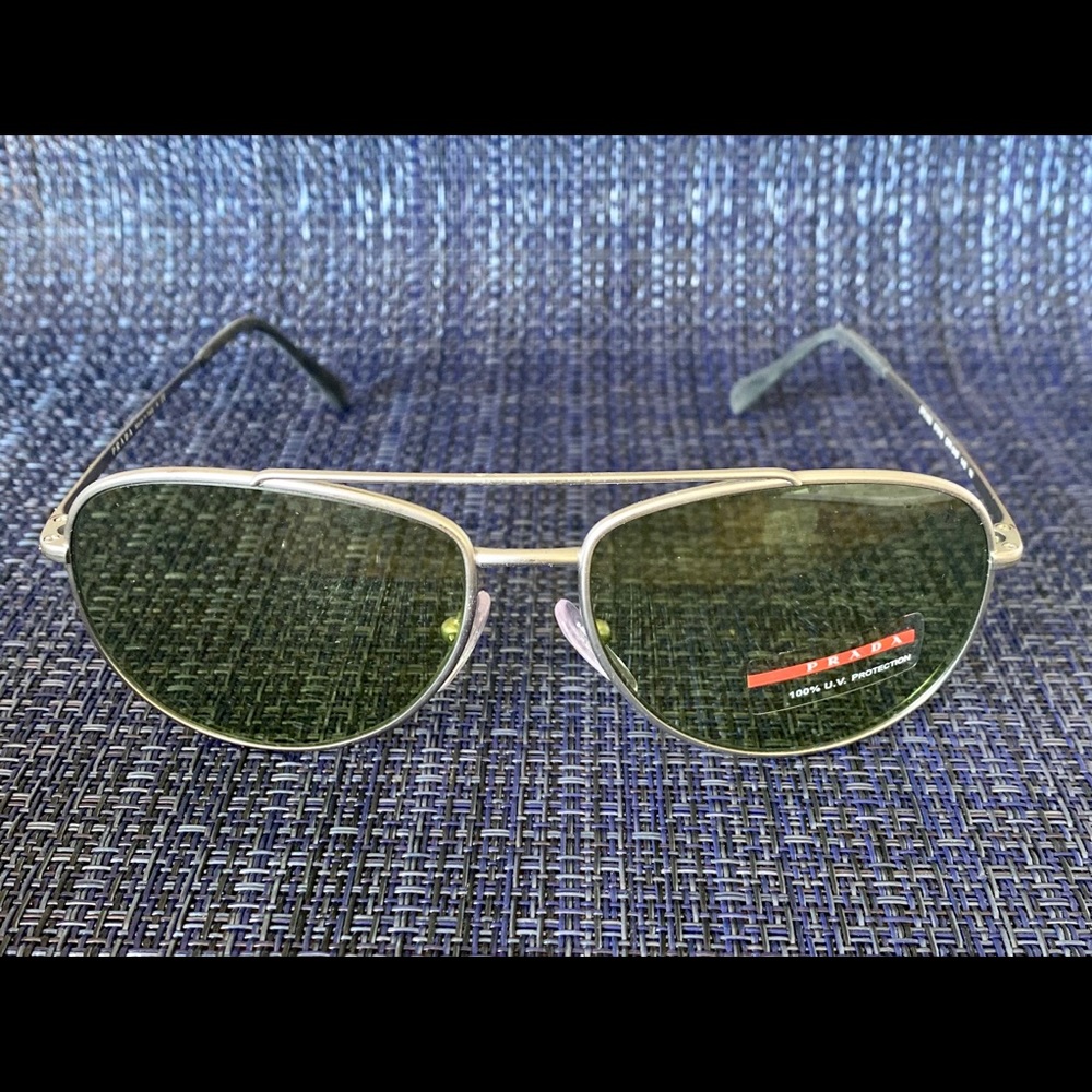 PRADA Unisex Aviator Sunglasses
